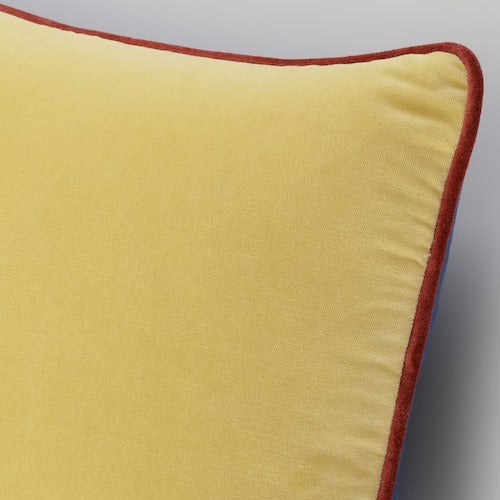 IKEA AROMATISK Cushion cover, blue/yellow | IKEA Cushion covers | IKEA Home textiles | Eachdaykart