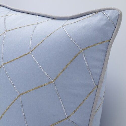 IKEA GOKVALLA Cushion cover, embroidery/blue | IKEA Cushion covers | IKEA Home textiles | Eachdaykart