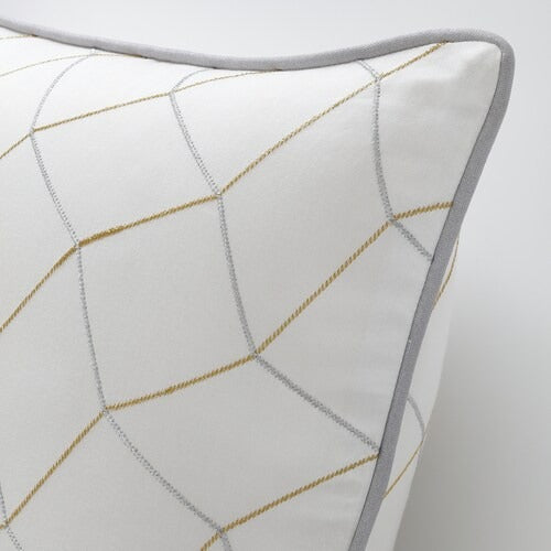 IKEA GOKVALLA Cushion cover, embroidery/white | IKEA Cushion covers | IKEA Home textiles | Eachdaykart