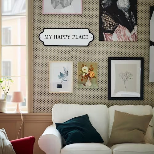 IKEA KANGSLEBODA Wall decoration, my happy place| IKEA Wall accents | IKEA Frames & pictures | Eachdaykart