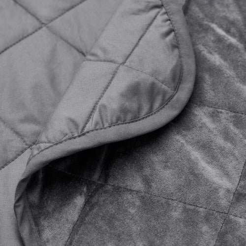 IKEA MJUKPLISTER Bedspread, dark grey | IKEA Bedspreads | IKEA Home textiles | Eachdaykart