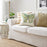 IKEA ROTFJARIL Cushion cover, natural/multicolour | IKEA Cushion covers | IKEA Home textiles | Eachdaykart