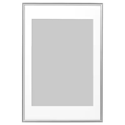 IKEA SILVERHOJDEN Frame, silver-colour | IKEA Picture & photo frames | IKEA Frames & pictures | Eachdaykart