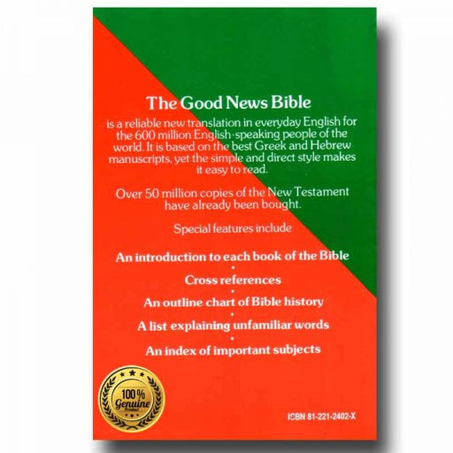 Good News Bible – Illustrated Bible (English) By BSI – English Bibles