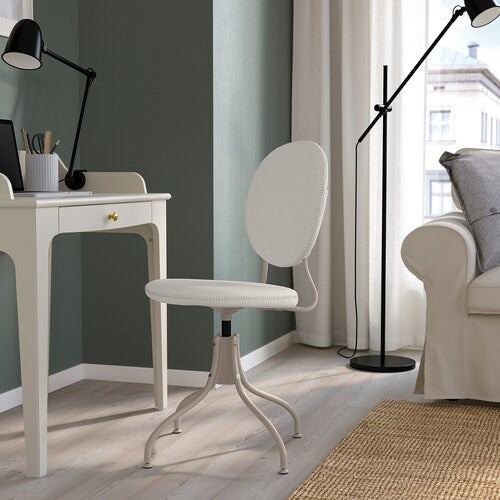 IKEA BJORKBERGET Swivel chair, Idekulla beige | IKEA Desk chairs for home | IKEA Desk chairs | Eachdaykart