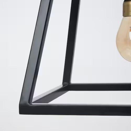 IKEA FELSISK Pendant lamp with 4 lamps, black | IKEA ceiling lights | Eachdaykart