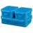IKEA FULLASTAD Lunch box, set of 3, blue | Food containers | Storage & organisation | Eachdaykart
