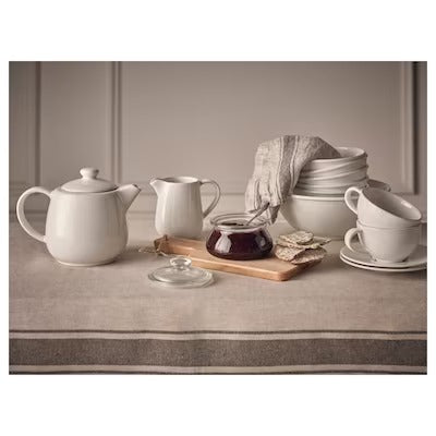 IKEA VARDAGEN Teapot, off-white | IKEA Tea pots & accessories | IKEA Coffee & tea | Eachdaykart