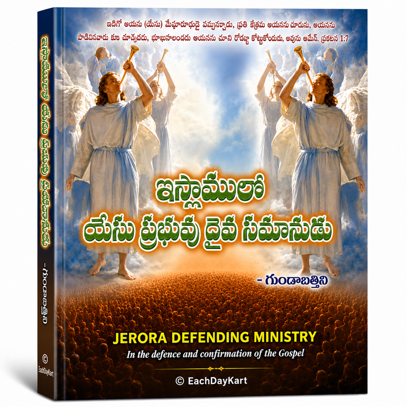 Aatmiyulalo Yesu Prabhuvu Daiva Simhasanamu Telugu Christian End Times Book By Gundabattini EachDayKart