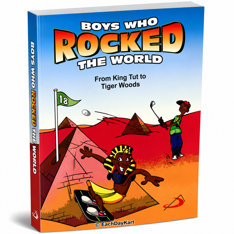Boys Who Rocked The World From King Tut To Tiger Woods Inspirational Biography Book EachDayKart