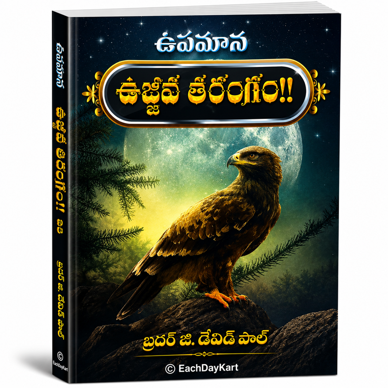 Upamana Ujjeeva Tarangam By Brother G David Paul Telugu Christian Book EachDayKart