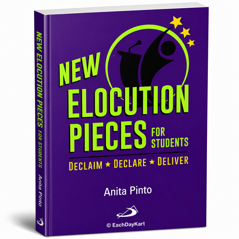 New Elocution Pieces For Students By Anita Pinto Catholic Books Public Speaking Guide EachDayKart