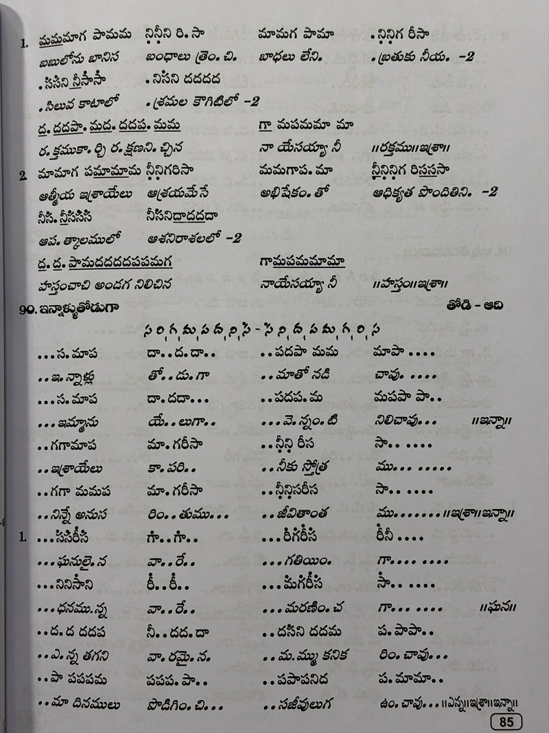Devuni Sthuthiyinchudi 1 Telugu Christian Song Book With 200 Songs By J Mariyanna