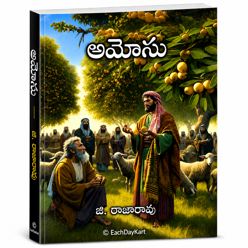 Aamosu Telugu Bible Study By G Rajarao Telugu Christian Book EachDayKart
