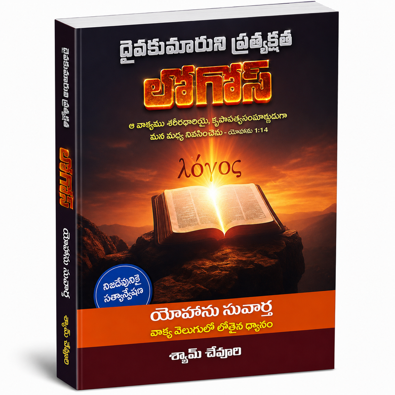 Daivakumaruni Pratyakshata Logos Telugu Christian Bible Study Book By Yohanu Suvartha