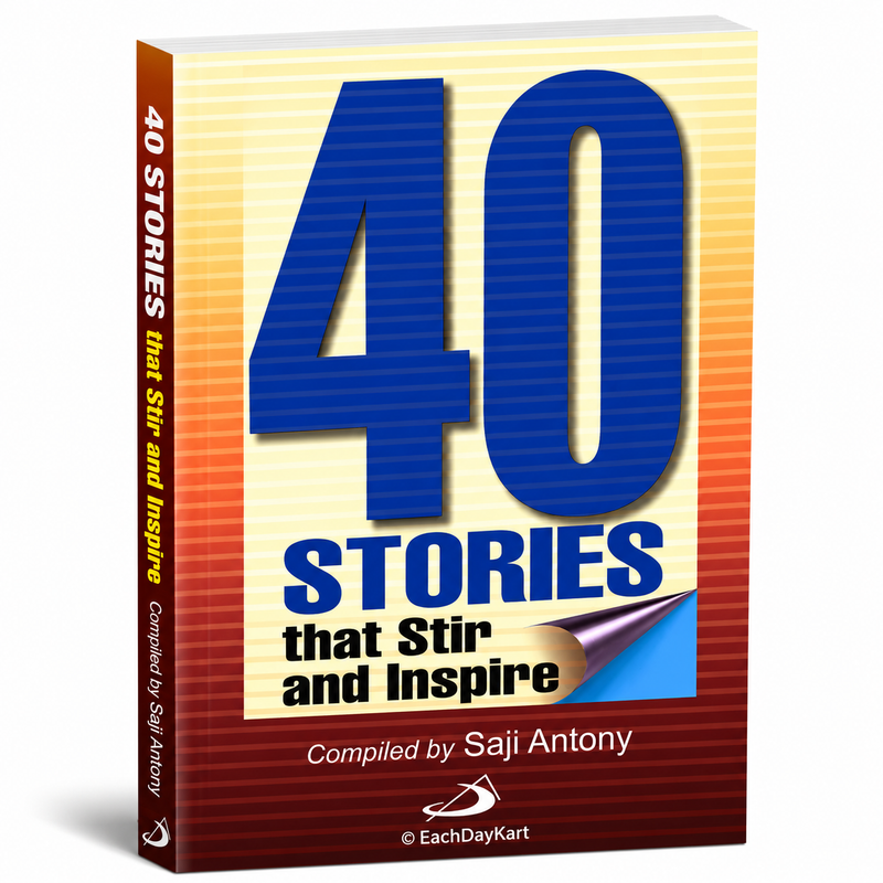40 Stories That Stir And Inspire By Saji Antony Catholic Books Inspirational Stories Collection EachDayKart
