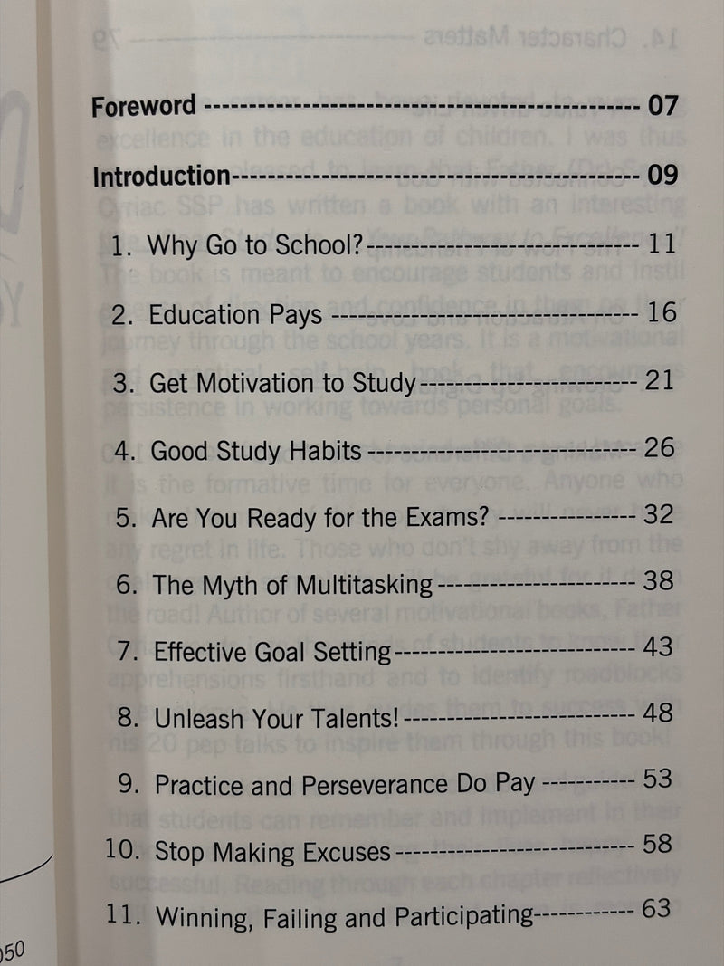 Dear Students Your Pathway To Excellence Catholic Books By Dr Sajith Cyriac EachDayKart