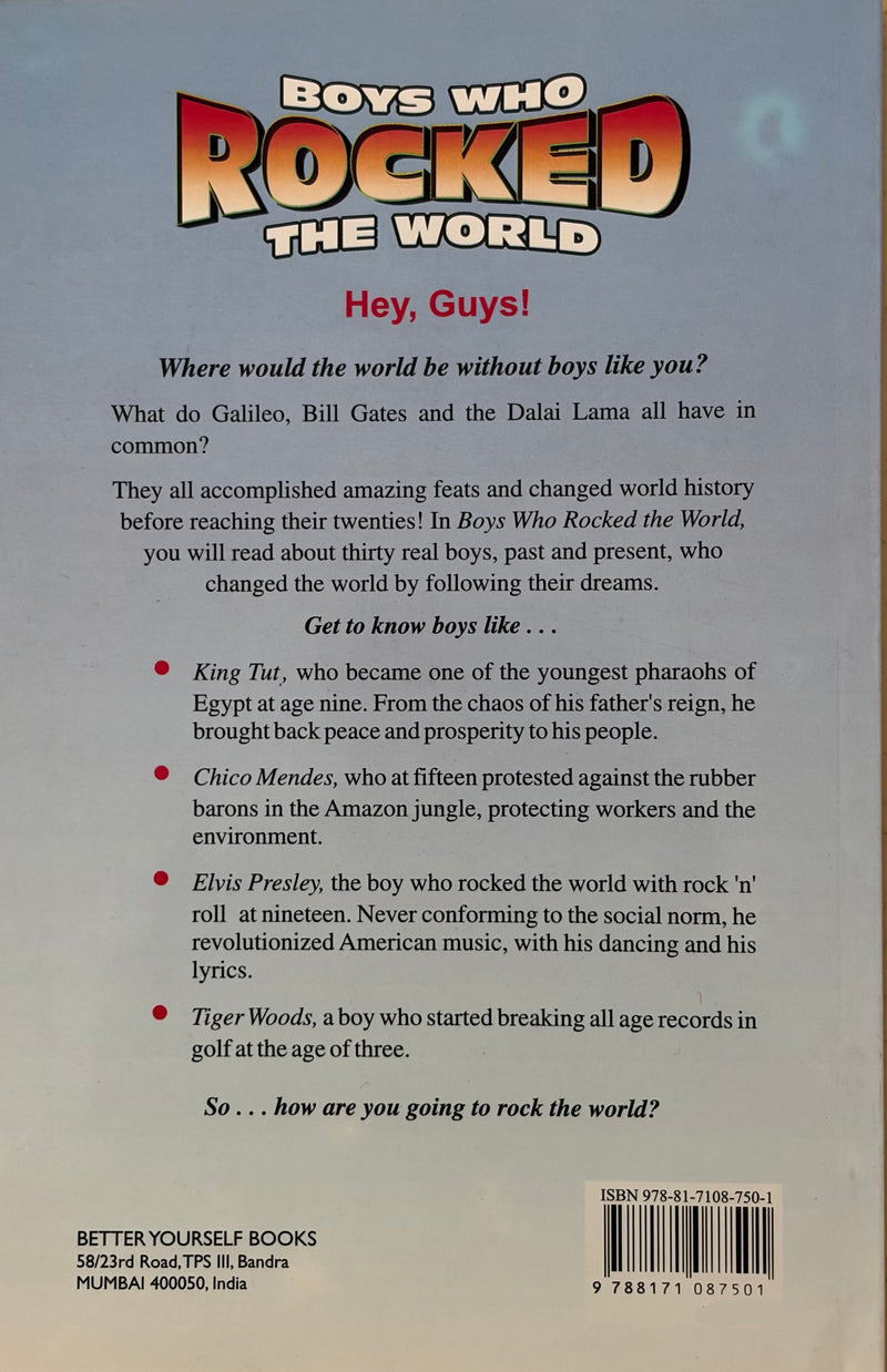 Boys Who Rocked The World From King Tut To Tiger Woods Inspirational Biography Book EachDayKart