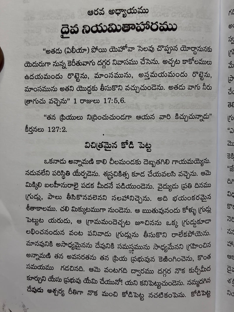 Anubhudhi Telugu Christian Inspirational And Spiritual Growth Book By Gospel Literature Crusade EachDayKart
