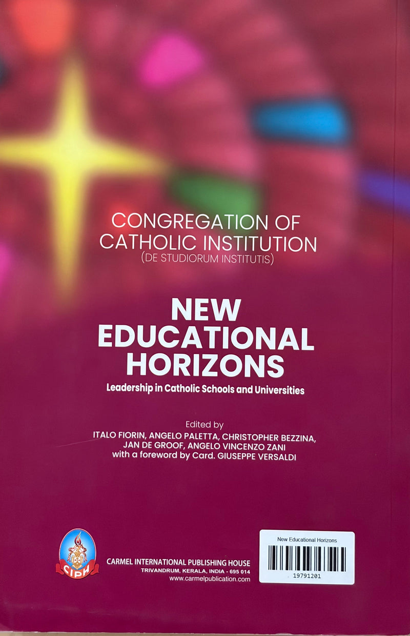 New Educational Horizons Leadership In Catholic Schools And Universities Catholic Education Book EachDayKart