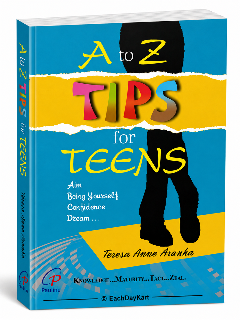 A To Z Tips For Teens By Teresa Anne Aranha Youth Motivation Book EachDayKart