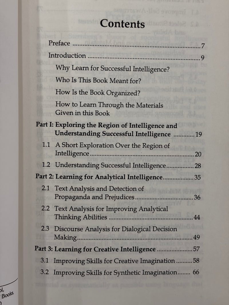 Learning For Successful Intelligence By Dr K S Joseph Catholic Education Book EachDayKart