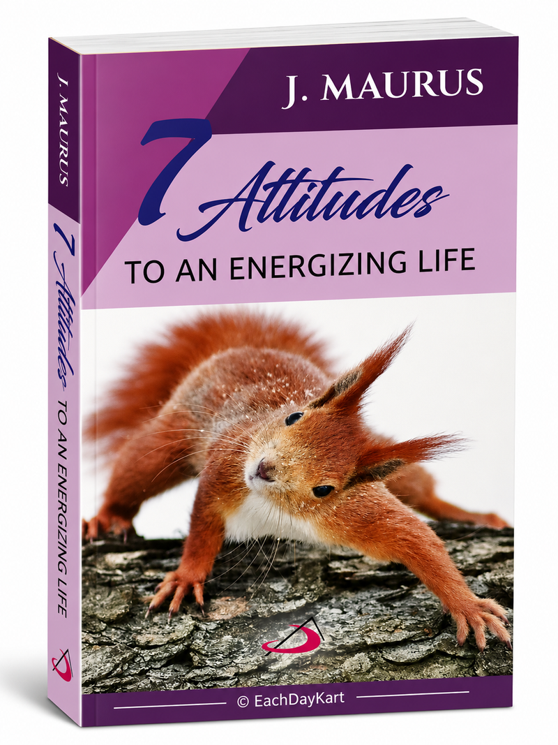 7 Attitudes To An Energizing Life By J Maurus Motivational Self Help Book EachDayKart