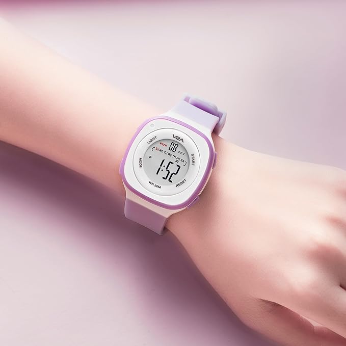 V2A Digital Watch for Girls – Kids Between to 14 Years of Age