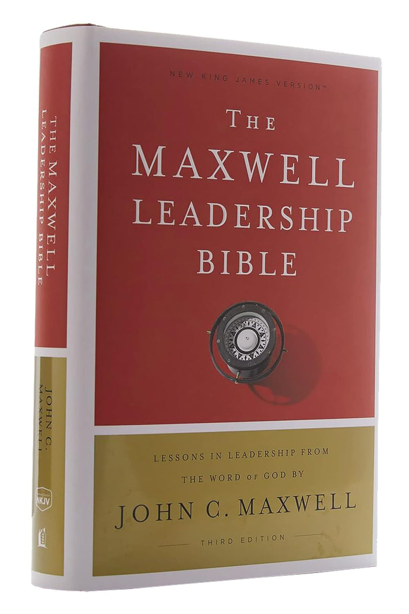 NKJV Maxwell Leadership Bible by John C. Maxwell – Hardcover, Study Bible for Leaders | EachDayKart