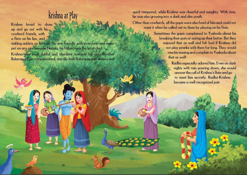 Shrimad Bhagavad Gita for Children – With Colourful Pictures & Illustrations