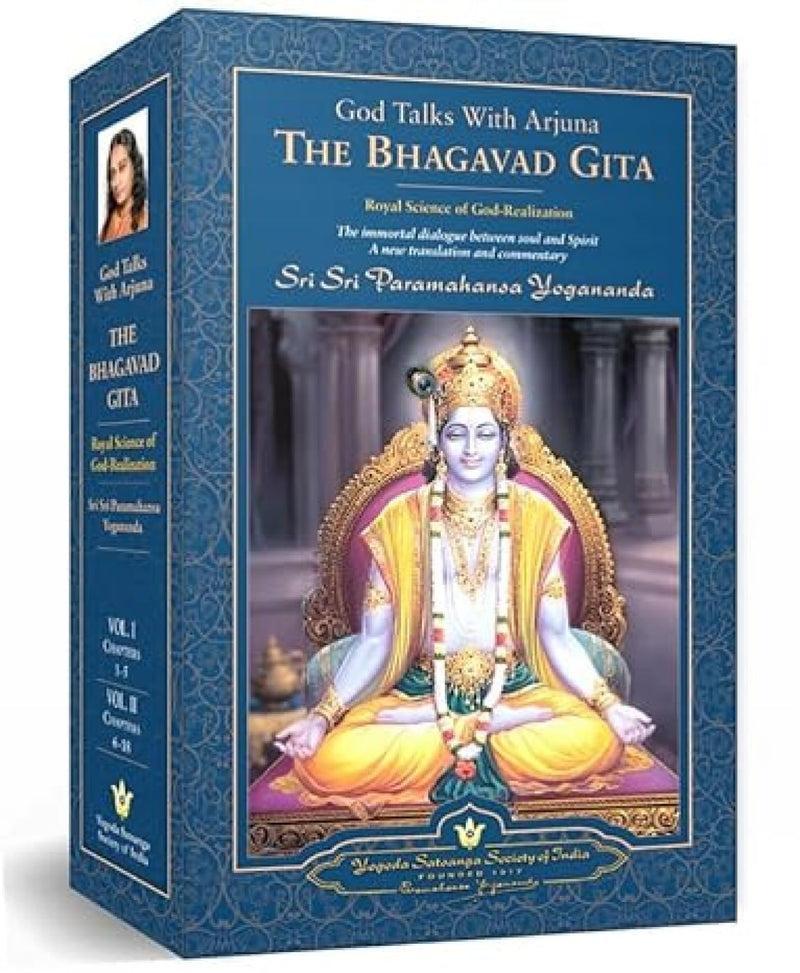 The Bhagavad Gita: God Talks With Arjuna (2-Volume Set) – Paperback  By Paramahansa Yogananda