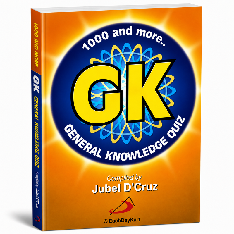 GK General Knowledge Quiz By Jubel DCruz Catholic Quiz Book EachDayKart