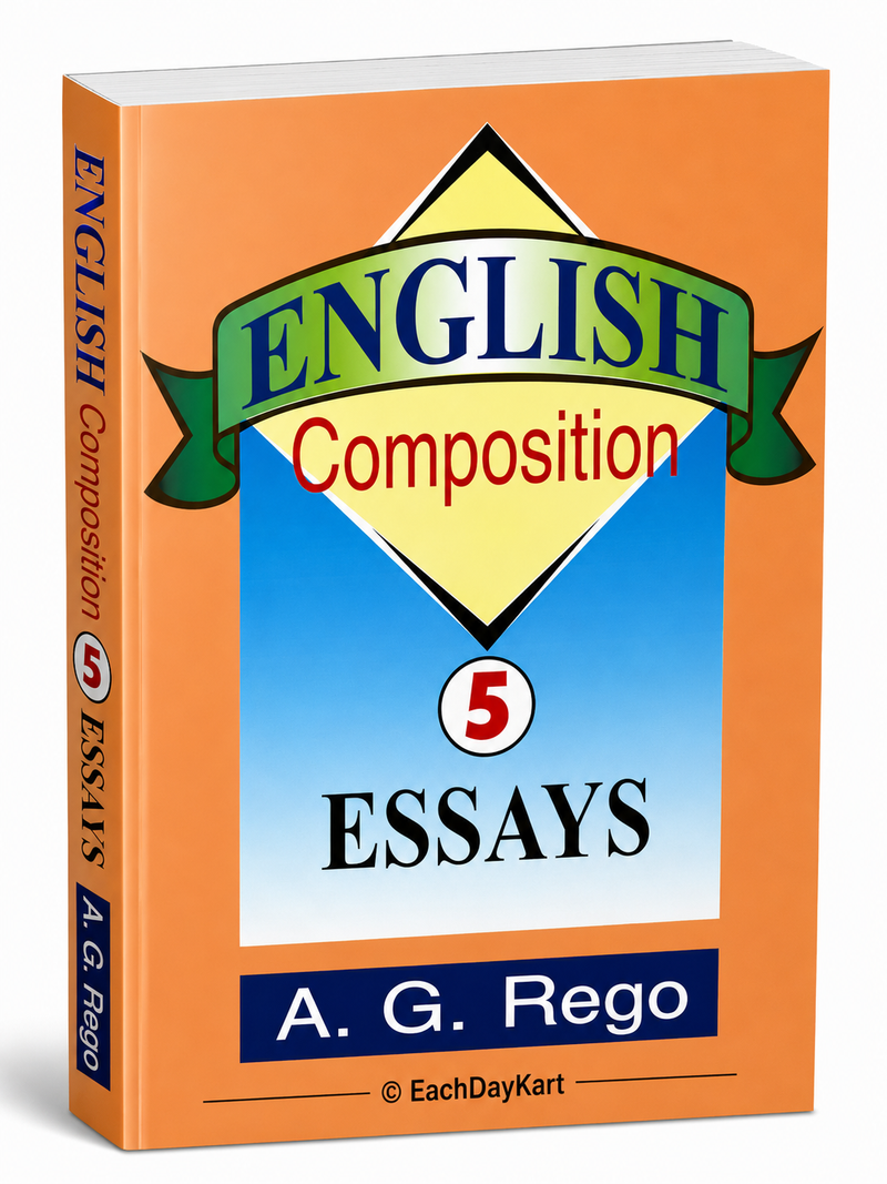 English Composition 5 Essays By A G Rego English Writing Guide Book EachDayKart