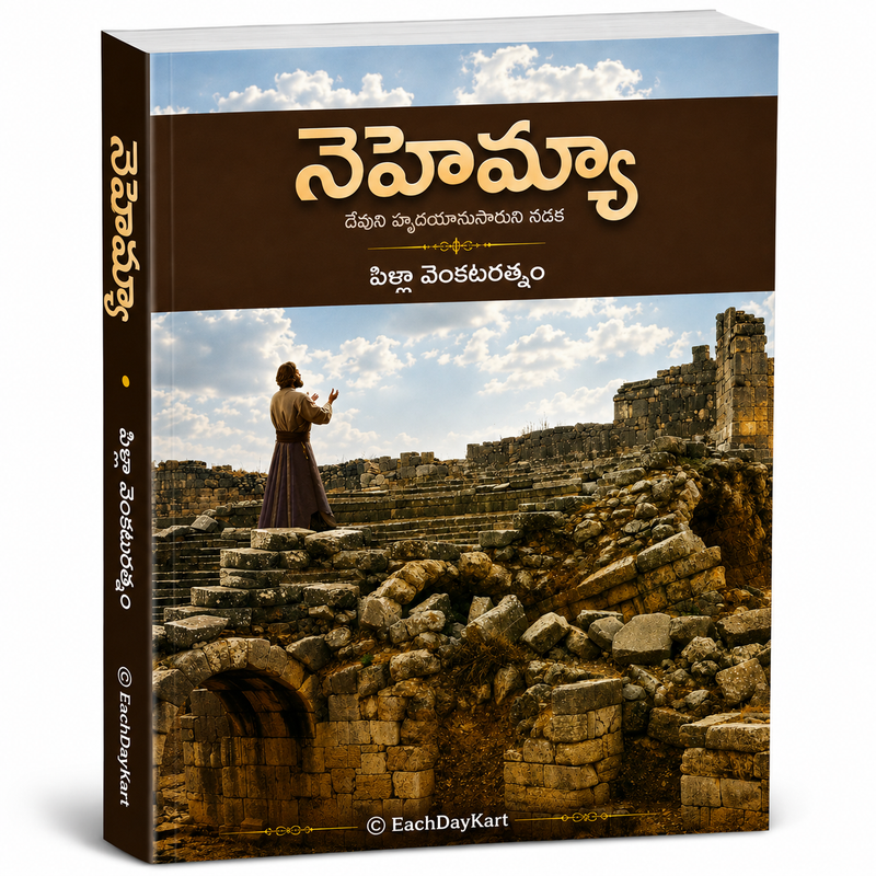 Nehemya Telugu Bible Study Book By Pilla Venkata Ratnam EachDayKart