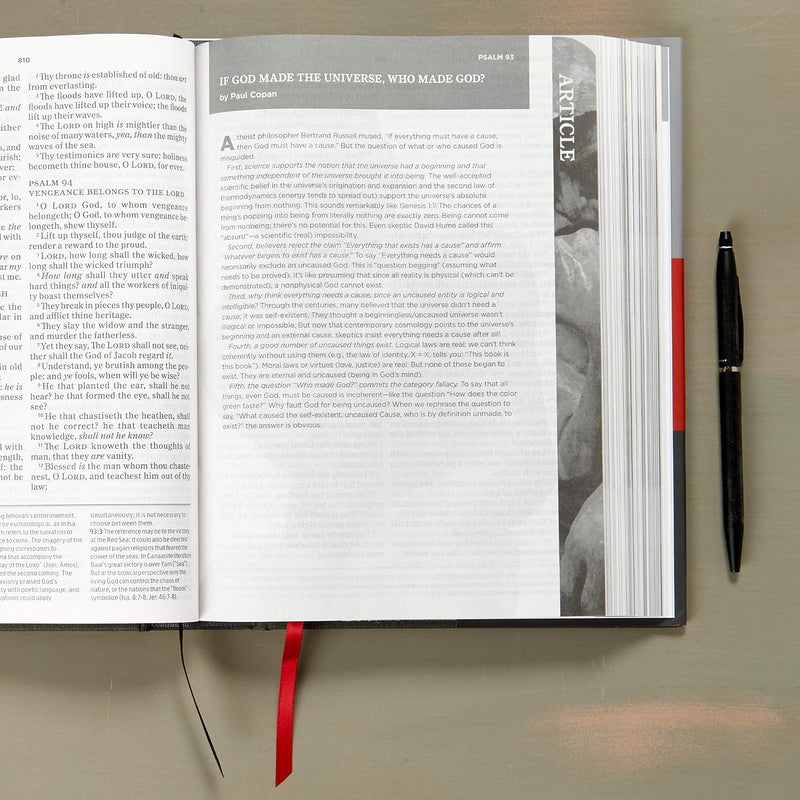 Apologetics Study Bible King James Version Hardcover English Christian Books