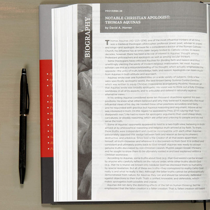 Apologetics Study Bible King James Version Hardcover English Christian Books