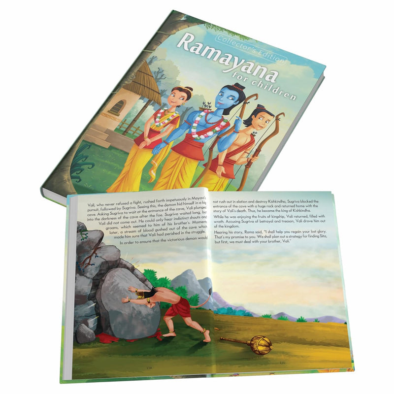Pegasus Religious Books Set of 3 – Shrimad Bhagavad Gita, Ramayana & Mahabharata for Children (Hardcover)