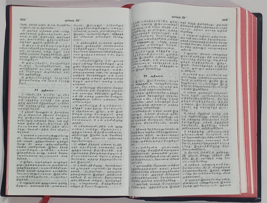 Tamil Bible - O.V. (New Ortho) Holy Bible Compact edition Containing Old and New Testament BSI Version