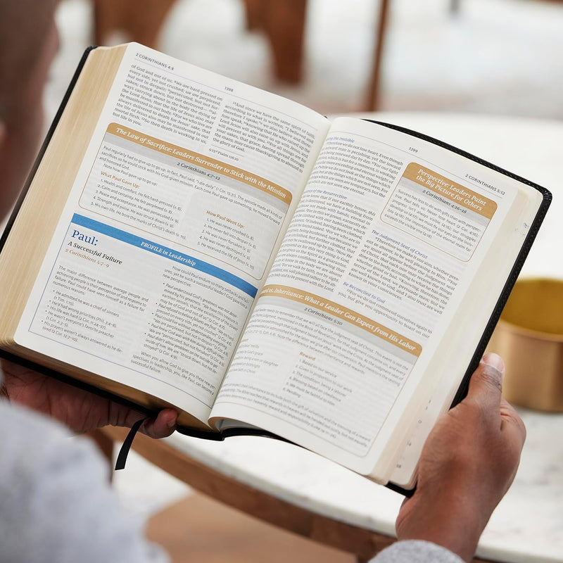 NKJV Maxwell Leadership Bible by John C. Maxwell – Hardcover, Study Bible for Leaders | EachDayKart