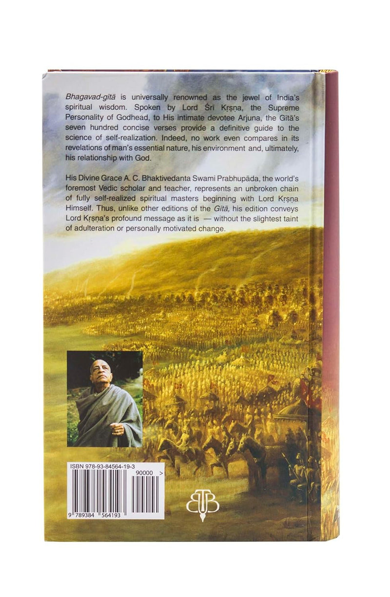 ISKCON Bhagavad Gita As It Is – Hardcover