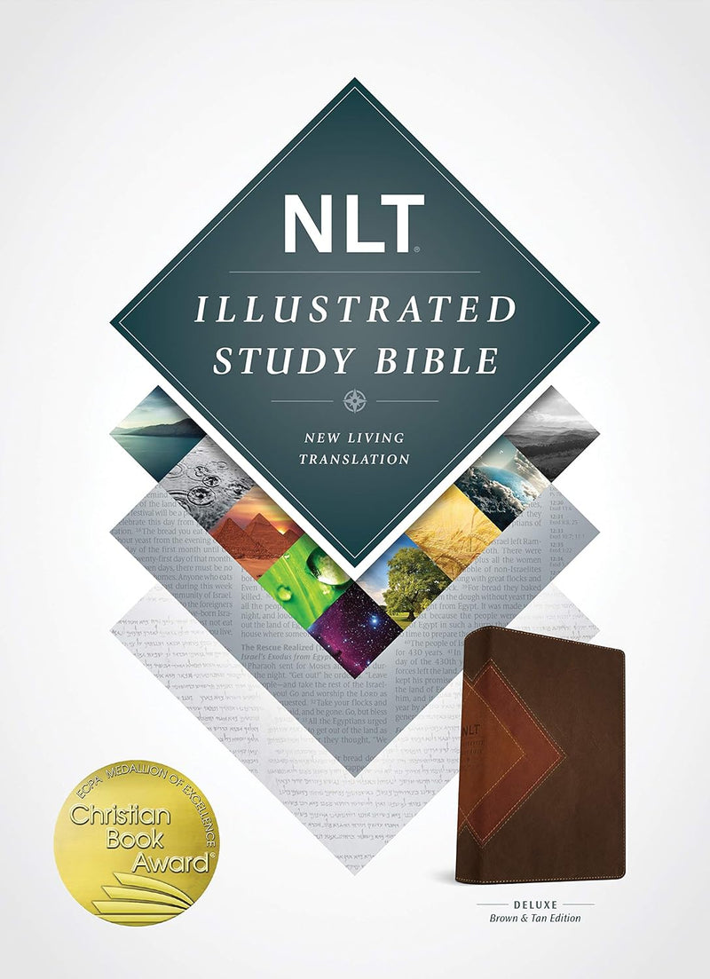 NLT Illustrated Study Bible, Deluxe Brown and Tan Edition