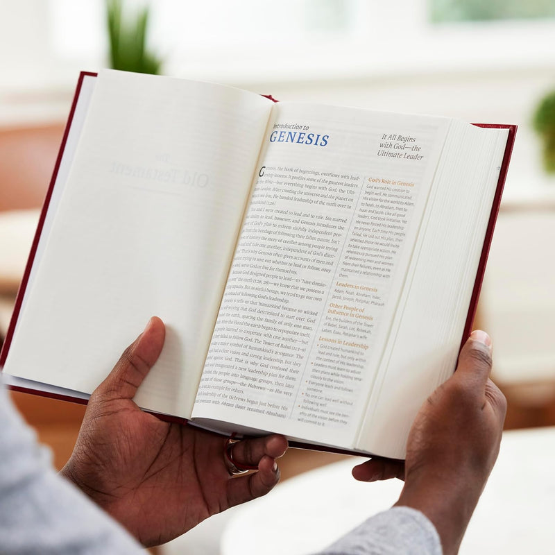 NKJV Maxwell Leadership Bible by John C. Maxwell – Hardcover, Study Bible for Leaders | EachDayKart