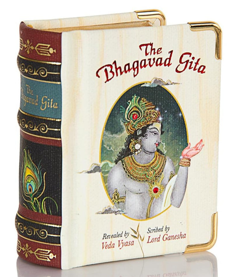 Bhagavad gita – a8 wooden edition  By Veda Vyasa | Hardcover