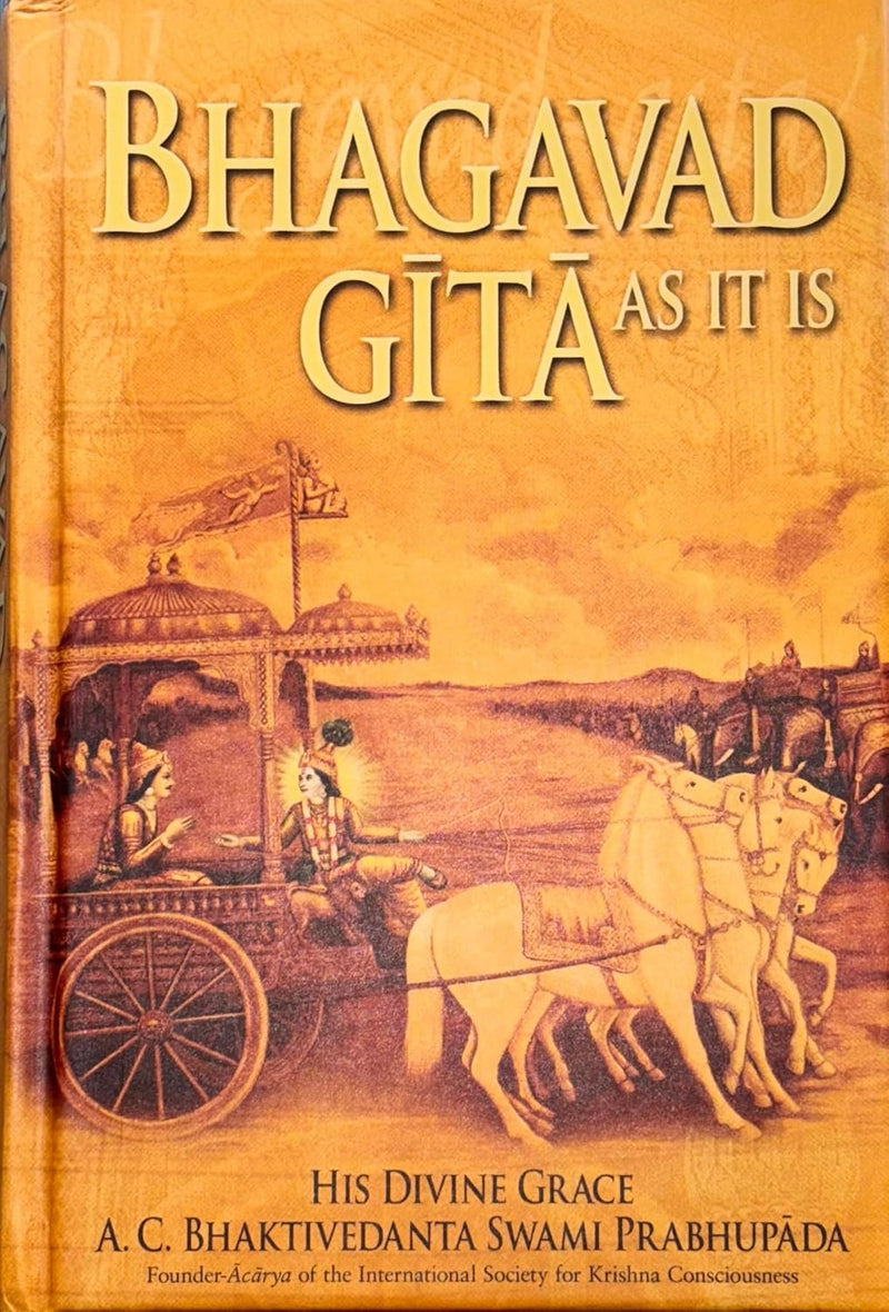 Bhagavad Gita As It Is – English New Edition (Hardcover)  Original Translation by His Divine Grace A.C. Bhaktivedanta Swami Prabhupada