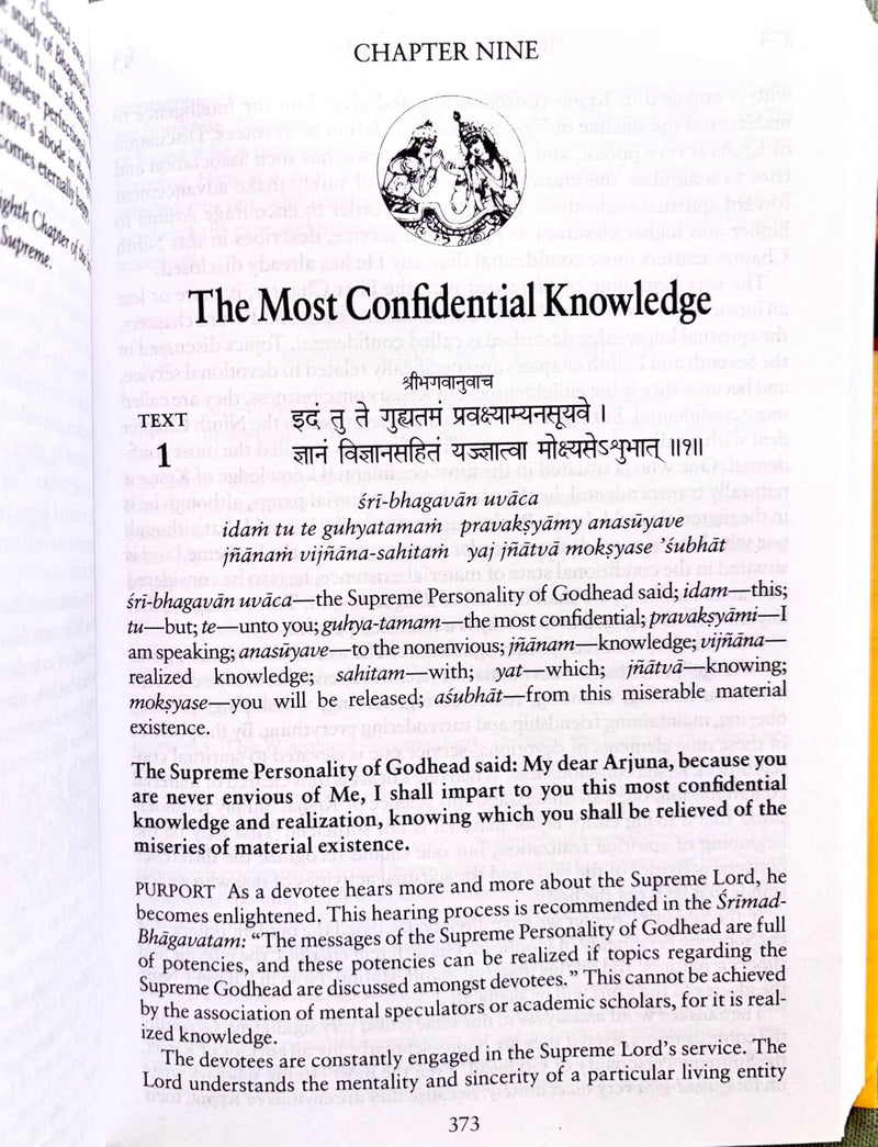 Bhagavad Gita As It Is – English New Edition (Hardcover)  Original Translation by His Divine Grace A.C. Bhaktivedanta Swami Prabhupada