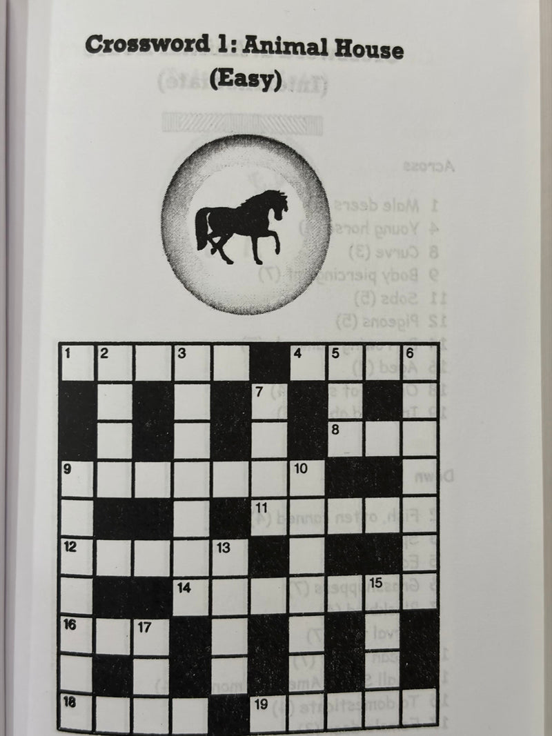 Crossword Puzzles The Lexicon Challenge Educational Word Game Book By Nandita Stephanie Andrade EachDayKart