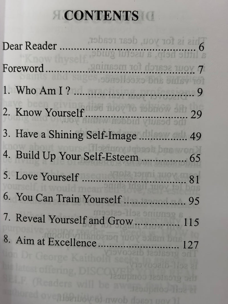 Discover Your Real Self By Dr George Kaitholil Catholic Books Personal Growth Guide EachDayKart