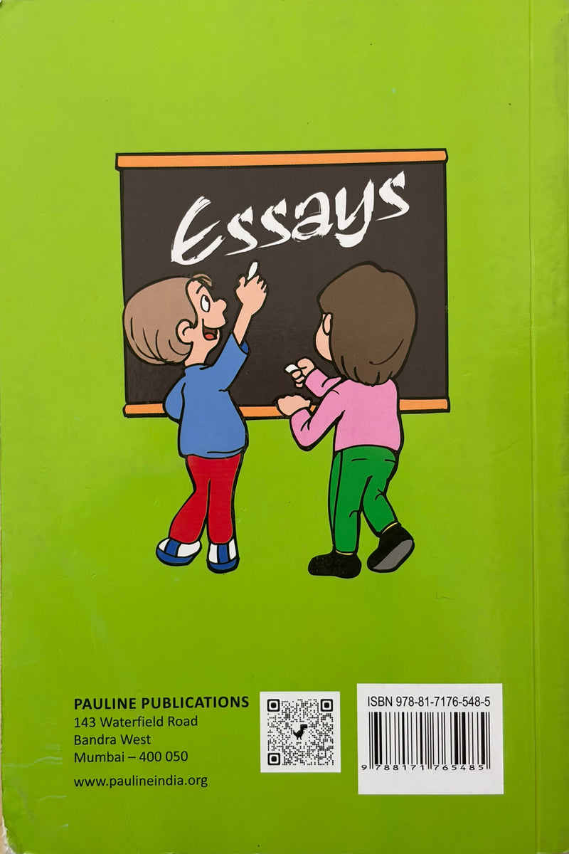Essays For Primary And Middle School By Fr Augustine Mannoor Catholic Education Essay Writing Book EachDayKart