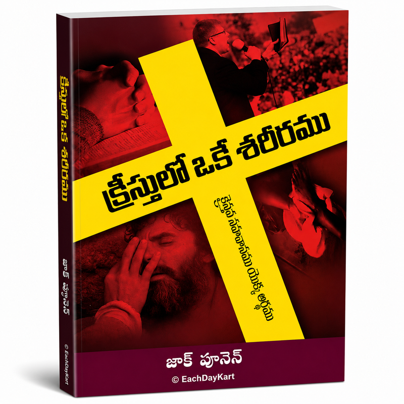 Kristulo Oke Sareeramu Telugu Christian Fellowship And Church Unity Book EachDayKart