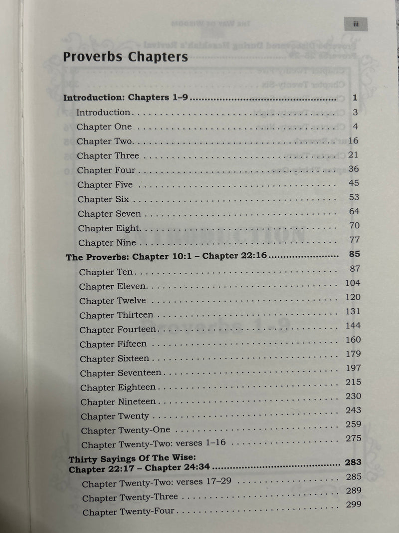 The Way of Wisdom by Zac Poonen | Proverbs Commentary Hardcover Book